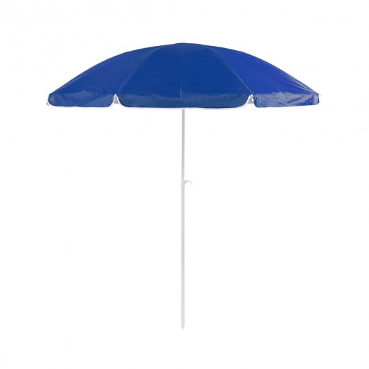 Custom Logo Beach Umbrella Blue